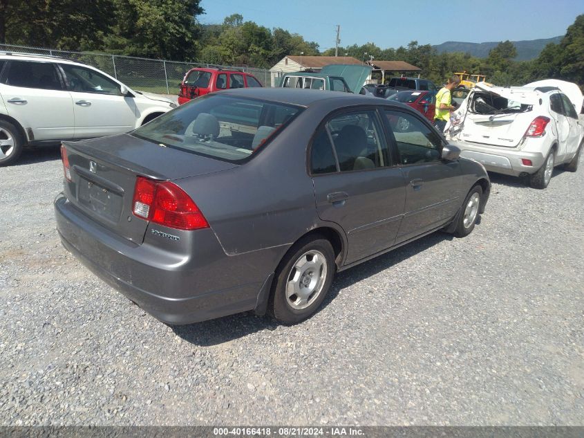 JHMES95694S013453 2004 Honda Civic Hybrid