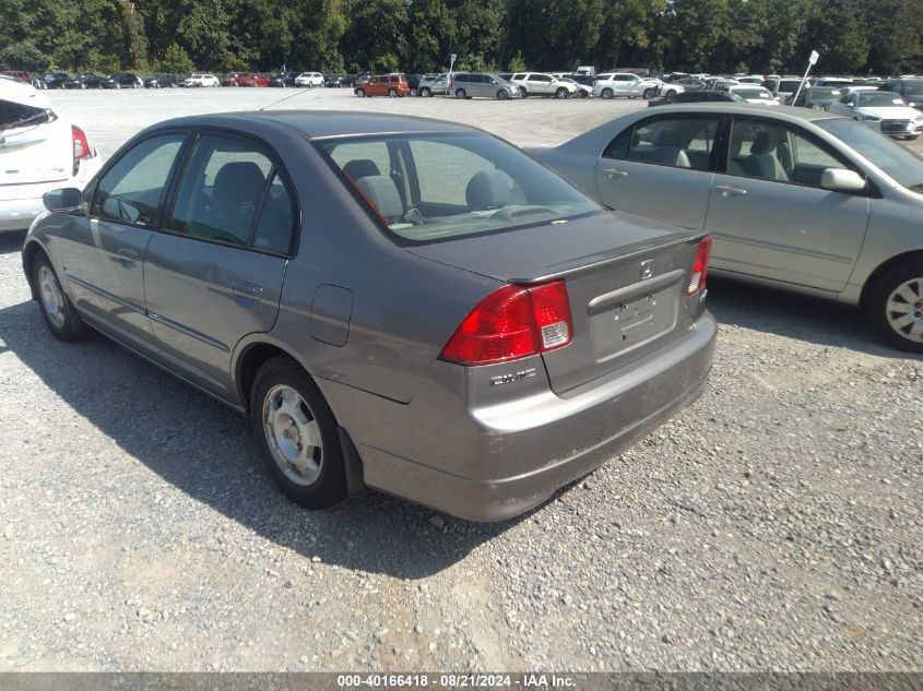 2004 Honda Civic Hybrid VIN: JHMES95694S013453 Lot: 40166418