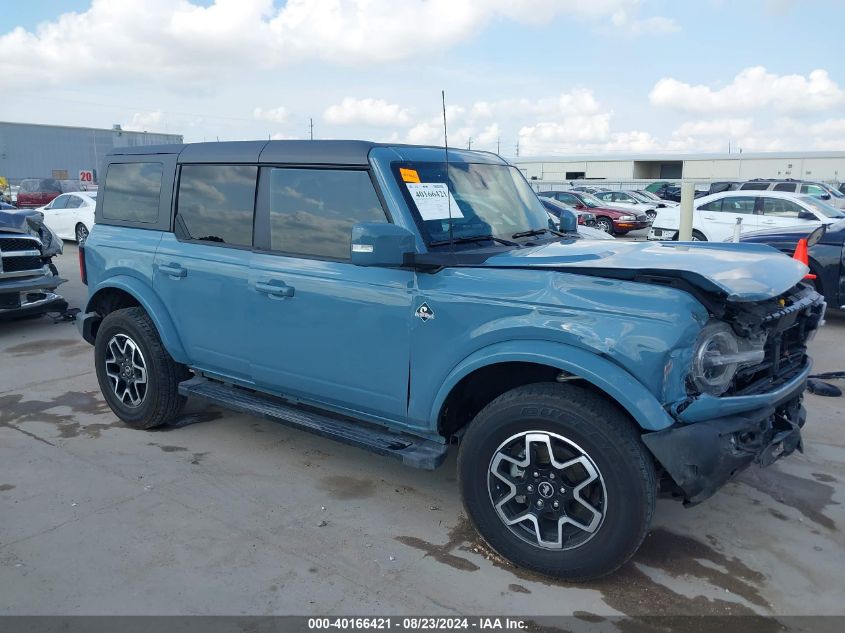 2023 Ford Bronco Outer Banks VIN: 1FMEE5DP3PLB17345 Lot: 40166421