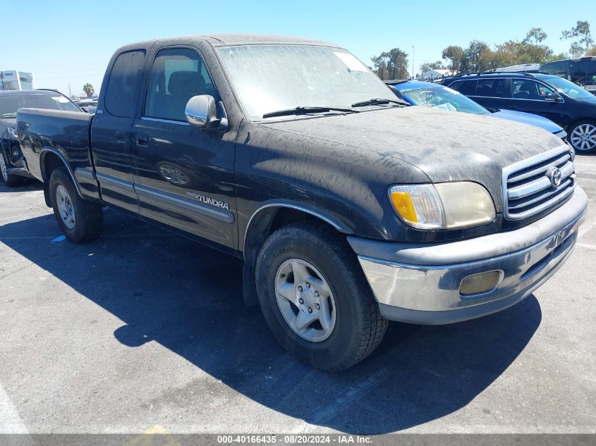 2000 Toyota Tundra Sr5 V8 VIN: 5TBRT3413YS113803 Lot: 40166435