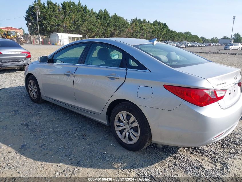 2011 Hyundai Sonata Gls VIN: 5NPEB4AC5BH257161 Lot: 40166438