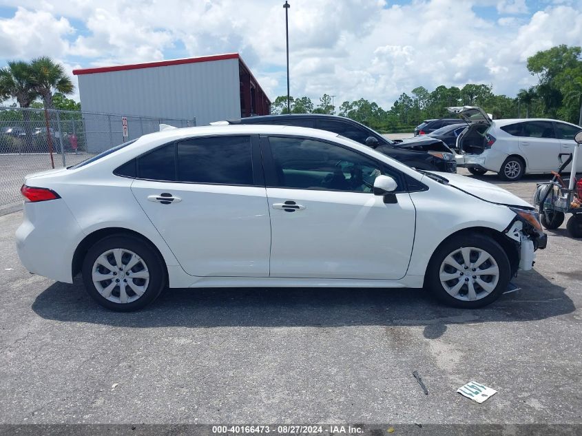 2022 Toyota Corolla Le VIN: JTDEPMAE2N3022039 Lot: 40166473