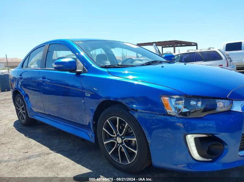 2017 Mitsubishi Lancer Es VIN: JA32U2FU7HU010501 Lot: 40166475