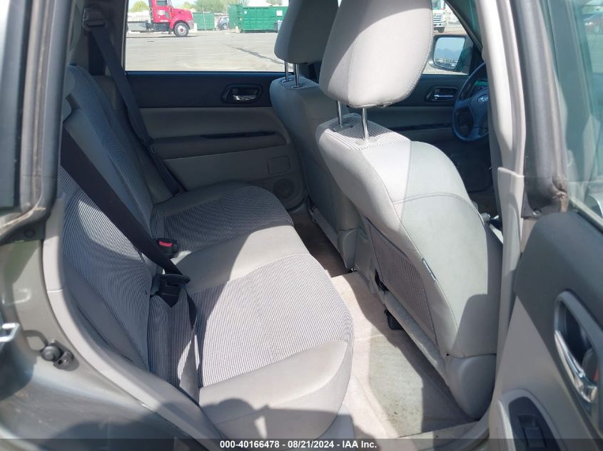 2006 Subaru Forester 2.5X VIN: JF1SG65606H759140 Lot: 40166478