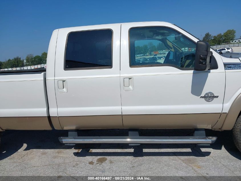 2014 Ford F-350 Lariat VIN: 1FT8W3BT9EEA31560 Lot: 40672657