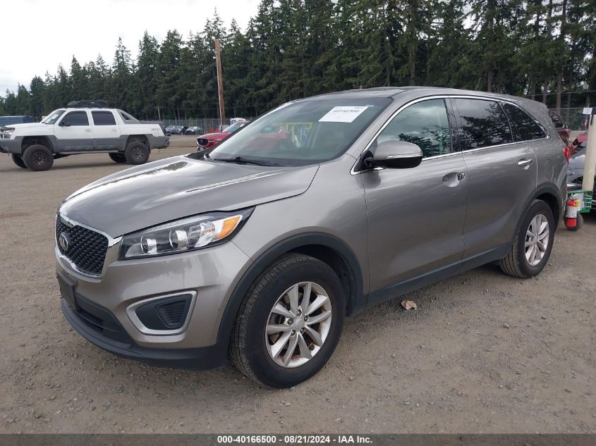 2018 Kia Sorento 2.4L L VIN: 5XYPG4A39JG341421 Lot: 40166500