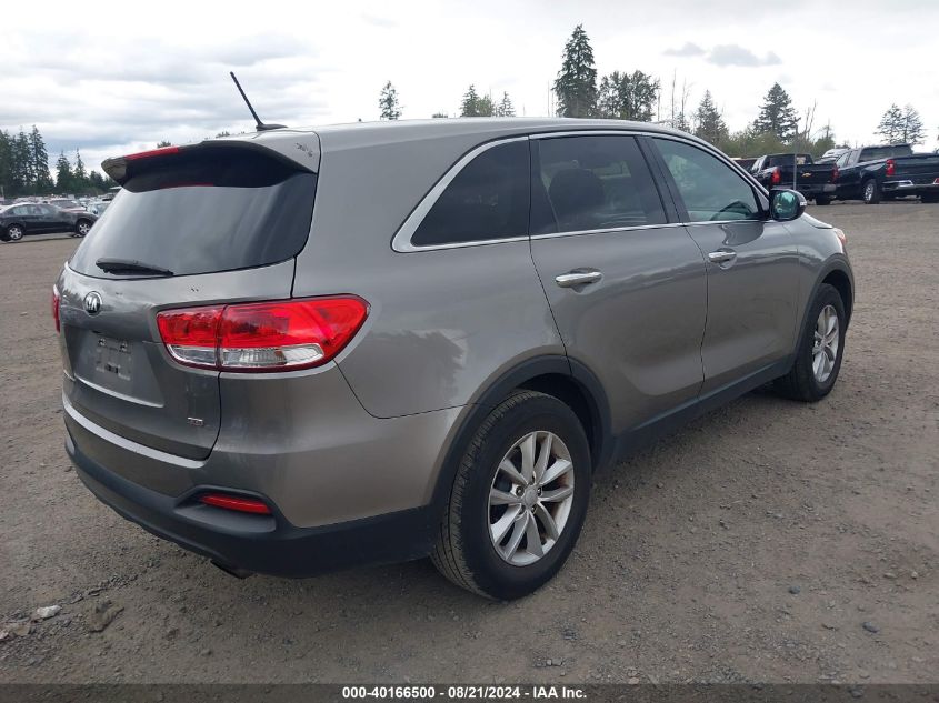 2018 Kia Sorento 2.4L L VIN: 5XYPG4A39JG341421 Lot: 40166500