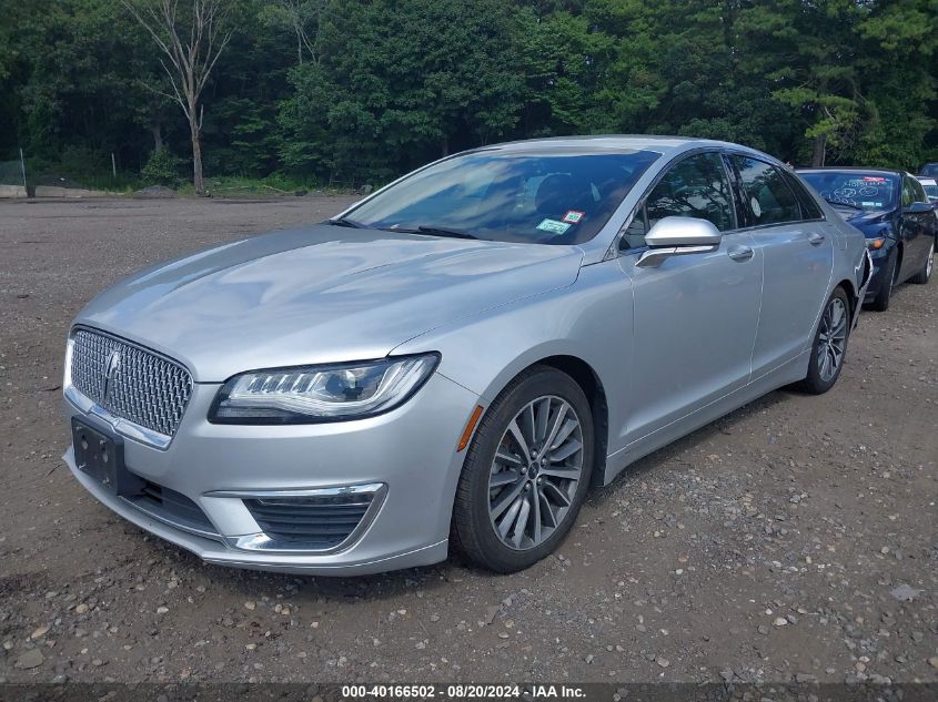 2019 Lincoln Mkz Hybrid Standard VIN: 3LN6L5KUXKR621260 Lot: 40166502