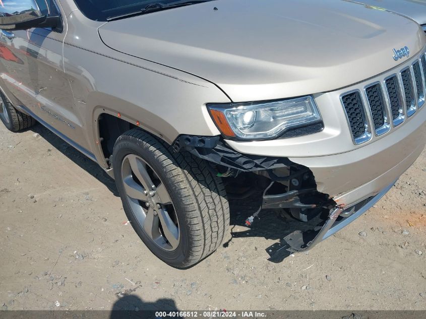 2014 Jeep Grand Cherokee Overland VIN: 1C4RJECG7EC216802 Lot: 40166512