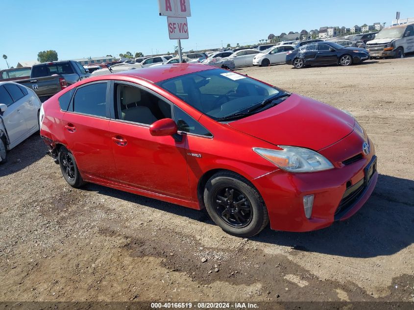 2015 Toyota Prius Two VIN: JTDKN3DU5F1974276 Lot: 40166519