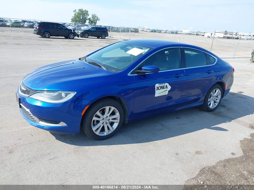 2015 CHRYSLER 200 LIMITED - 1C3CCCAB0FN761049