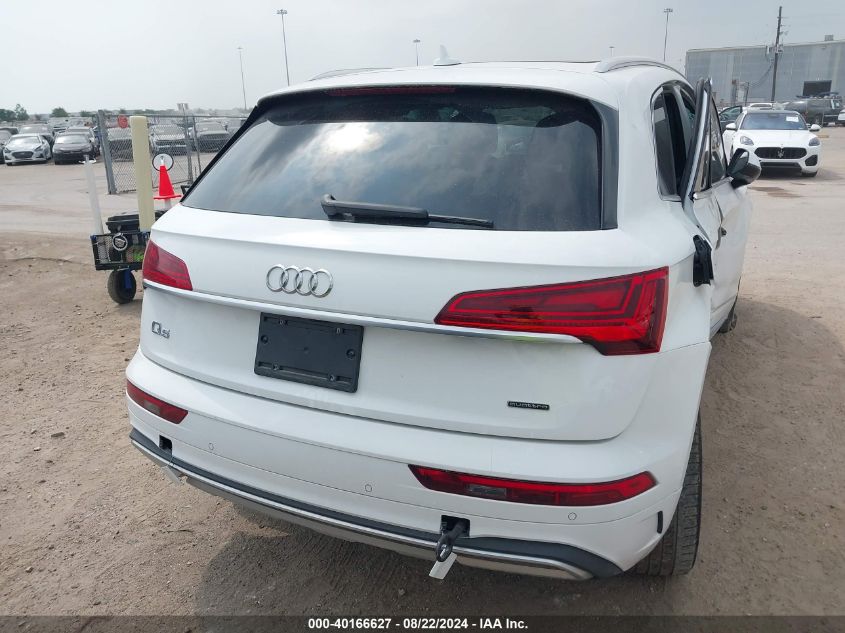 2023 Audi Q5 Premium Plus 40 Tfsi Quattro S Tronic VIN: WA1BBAFY1P2193497 Lot: 40166627