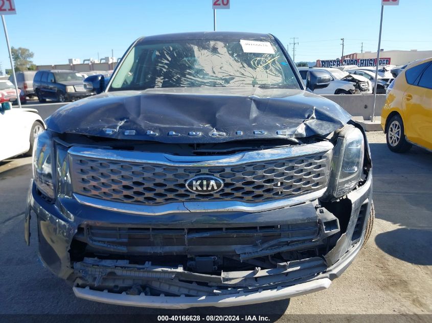 2021 Kia Telluride Lx VIN: 5XYP24HC9MG114822 Lot: 40166628