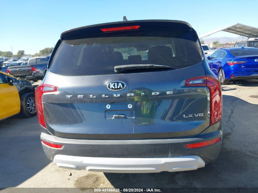 2021 Kia Telluride Lx VIN: 5XYP24HC9MG114822 Lot: 40166628