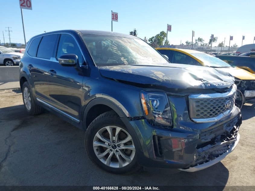 2021 Kia Telluride Lx VIN: 5XYP24HC9MG114822 Lot: 40166628