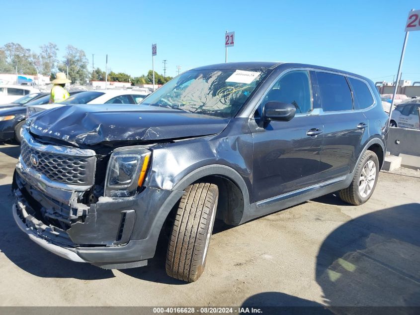 2021 Kia Telluride Lx VIN: 5XYP24HC9MG114822 Lot: 40166628