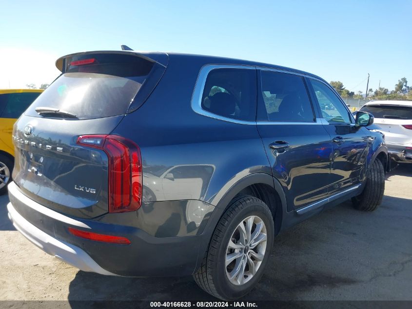 2021 Kia Telluride Lx VIN: 5XYP24HC9MG114822 Lot: 40166628