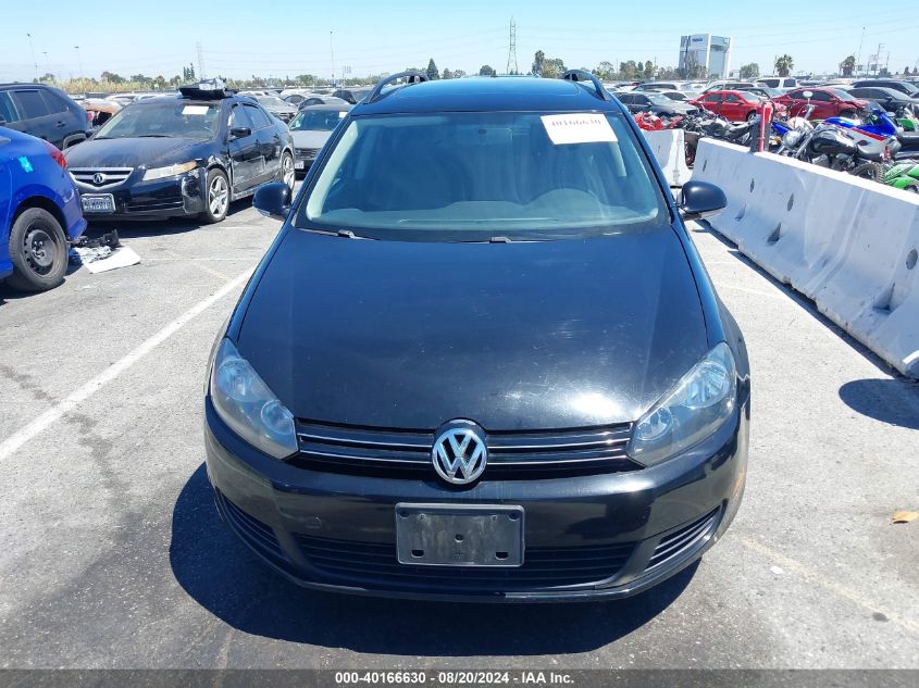 2013 Volkswagen Jetta Sportwagen 2.0L Tdi VIN: 3VWPL7AJ1DM633614 Lot: 40166630