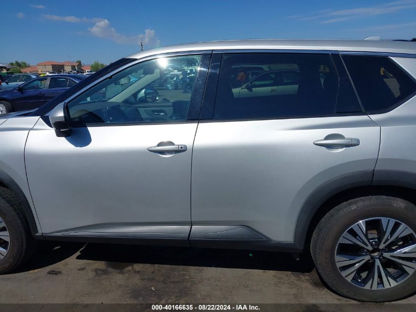 VIN 5N1AT3BA5MC727038 2021 NISSAN ROGUE SV FWD