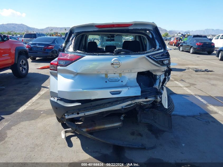 2021 Nissan Rogue Sv Fwd VIN: 5N1AT3BA5MC727038 Lot: 40166635