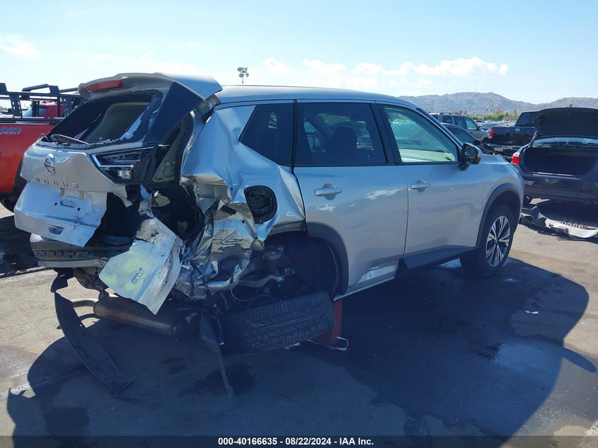 VIN 5N1AT3BA5MC727038 2021 NISSAN ROGUE SV FWD