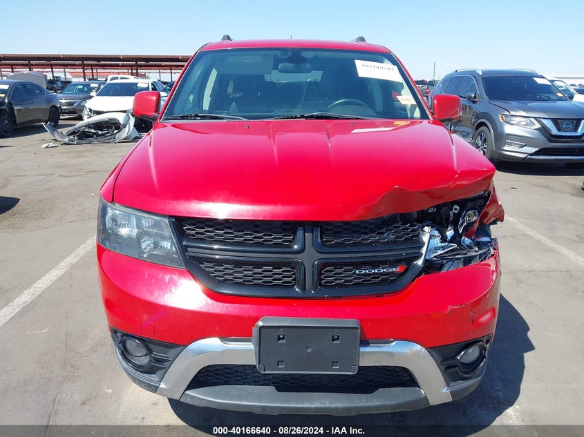 2018 DODGE JOURNEY CROSSROAD VIN: 3C4PDCGG0JT475482