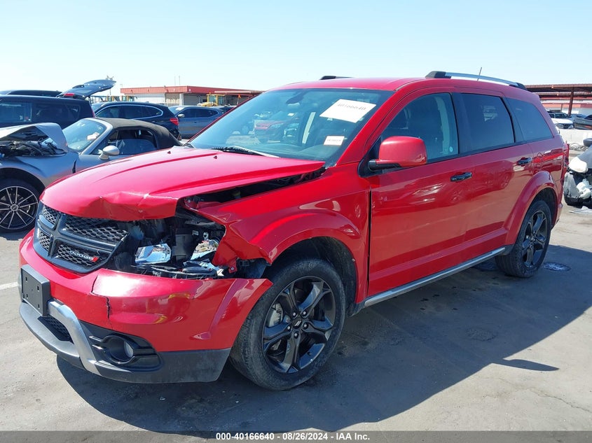2018 DODGE JOURNEY CROSSROAD VIN: 3C4PDCGG0JT475482