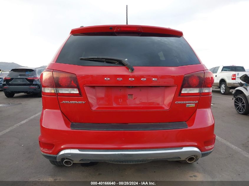 2018 Dodge Journey Crossroad VIN: 3C4PDCGG0JT475482 Lot: 40166640