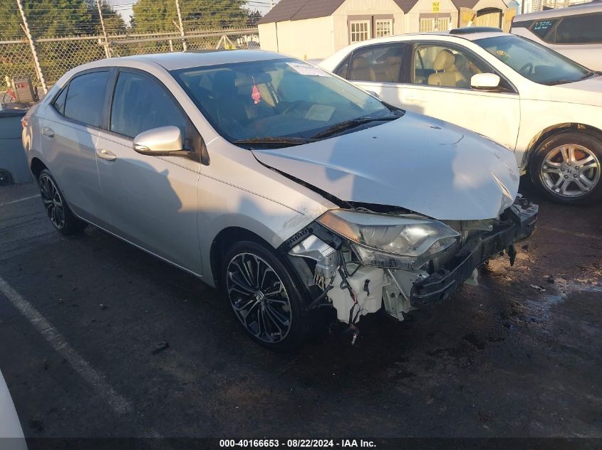 2016 TOYOTA COROLLA S PLUS - 2T1BURHE2GC736469