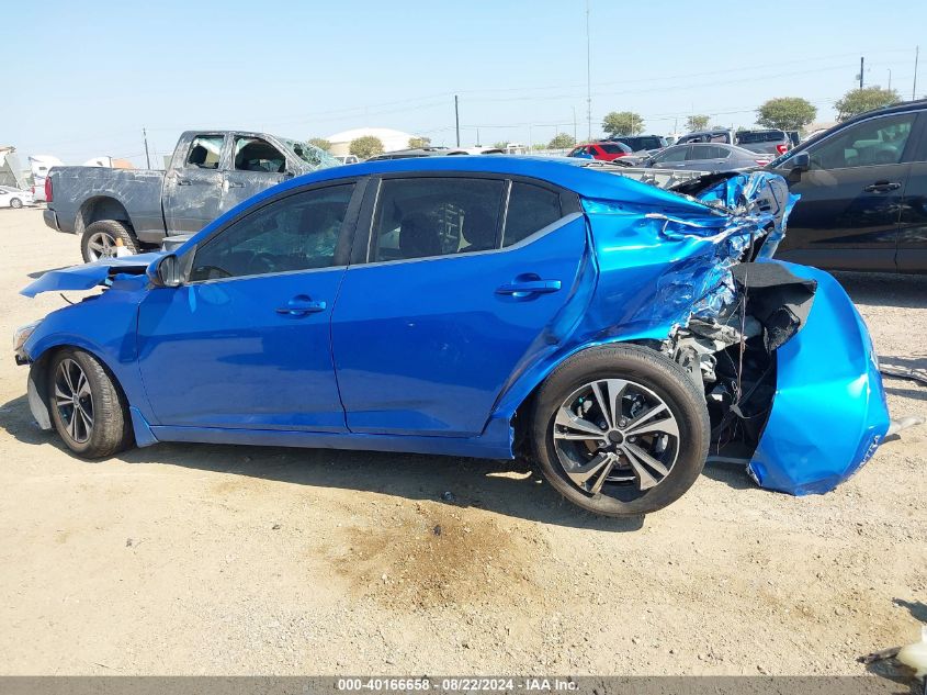 2022 Nissan Sentra Sv Xtronic Cvt VIN: 3N1AB8CV9NY250048 Lot: 40166658