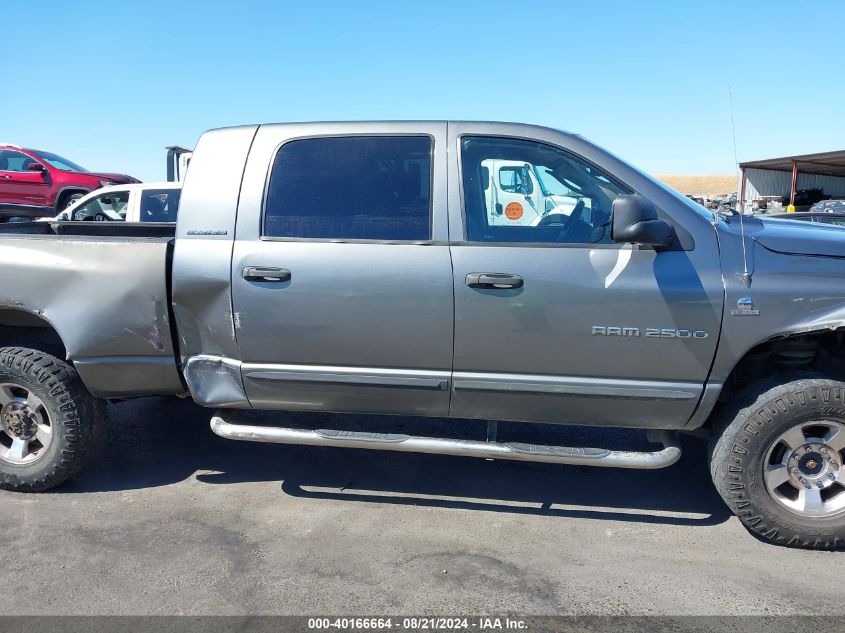 2006 Dodge Ram 2500 Slt VIN: 3D7KS29C76G194127 Lot: 40166664