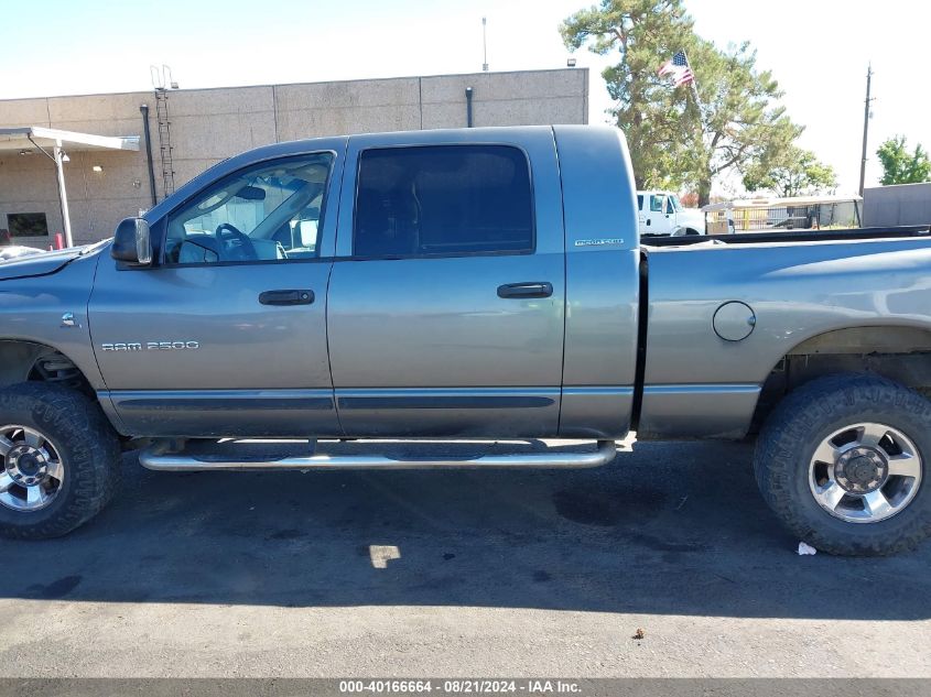 2006 Dodge Ram 2500 Slt VIN: 3D7KS29C76G194127 Lot: 40166664