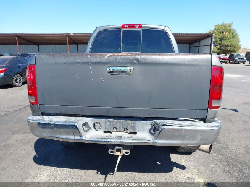 2006 Dodge Ram 2500 Slt VIN: 3D7KS29C76G194127 Lot: 40166664