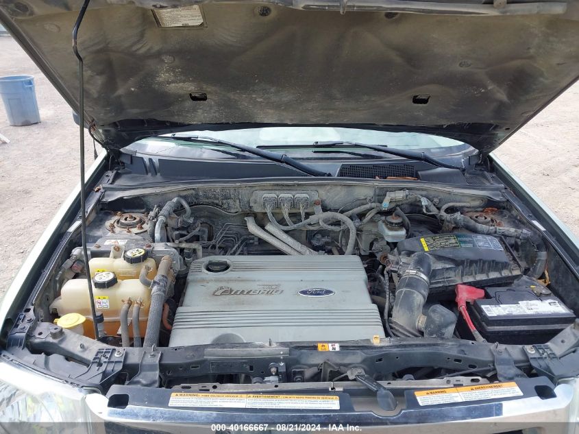 2008 Ford Escape Hybrid VIN: 1FMCU49H58KB65913 Lot: 40166667