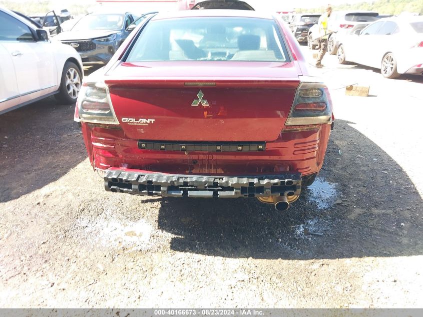 2007 Mitsubishi Galant Es/Se VIN: 4A3AB36F67E051010 Lot: 40166673