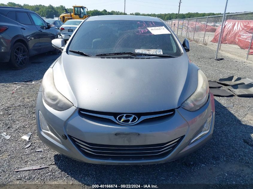 2015 Hyundai Elantra Sport VIN: KMHDH4AH5FU233181 Lot: 40166674