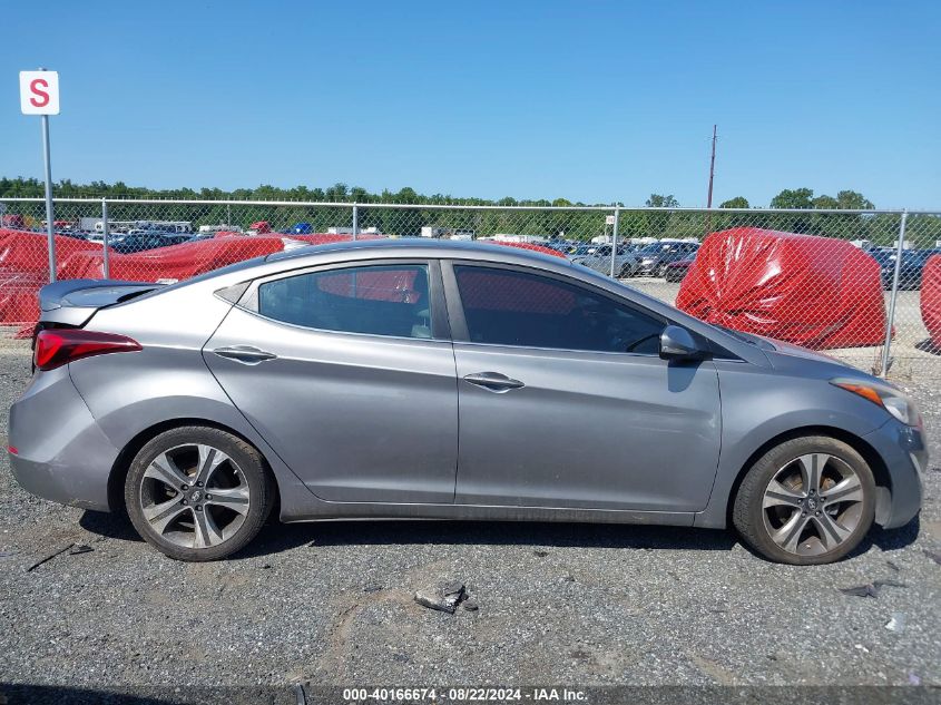 2015 HYUNDAI ELANTRA SPORT - KMHDH4AH5FU233181