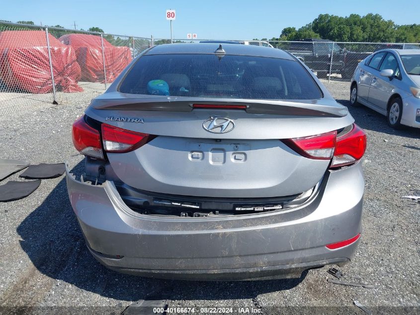 2015 HYUNDAI ELANTRA SPORT - KMHDH4AH5FU233181