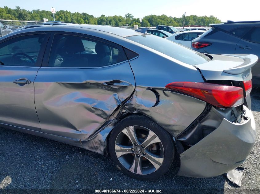 2015 HYUNDAI ELANTRA SPORT - KMHDH4AH5FU233181