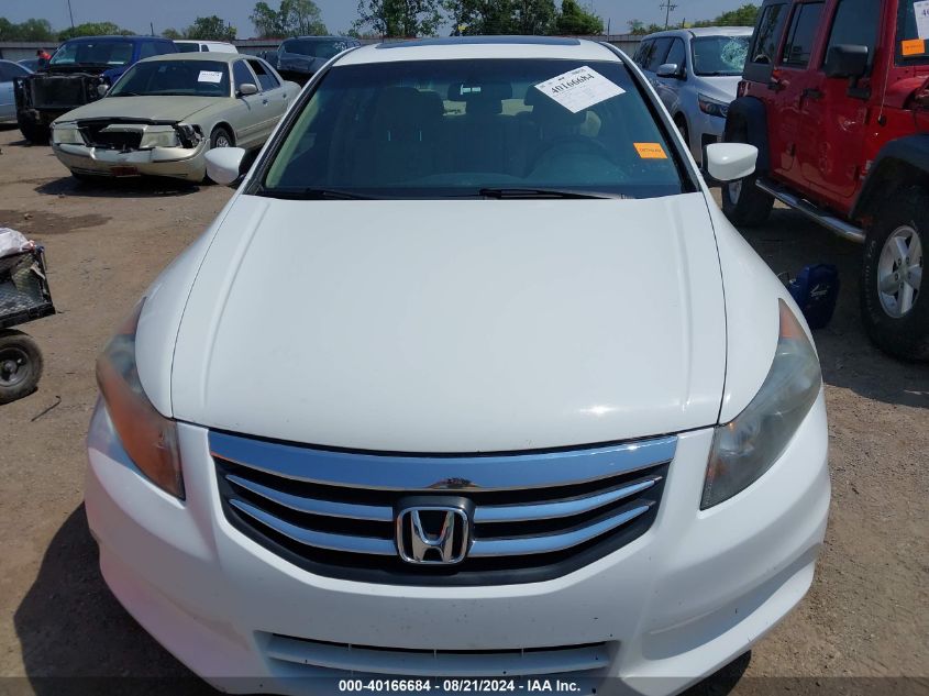 2012 Honda Accord 2.4 Ex-L VIN: 1HGCP2F84CA048456 Lot: 40166684