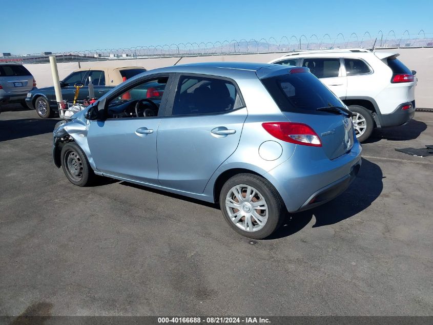 2013 Mazda Mazda2 VIN: JM1DE1KZ2D0166532 Lot: 40166688