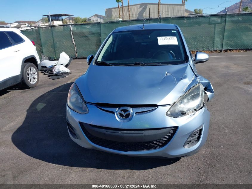 2013 Mazda Mazda2 VIN: JM1DE1KZ2D0166532 Lot: 40166688