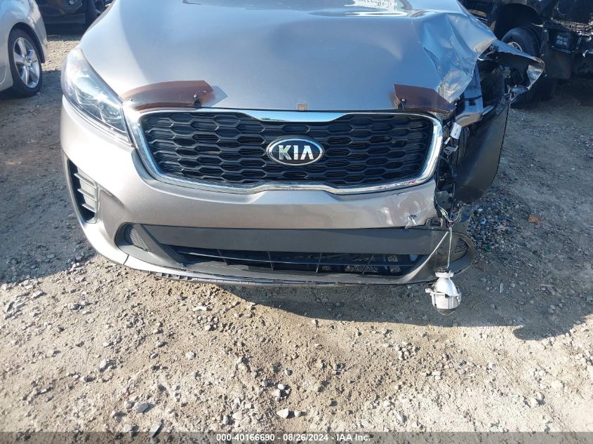 2019 Kia Sorento 2.4L L VIN: 5XYPG4A38KG490856 Lot: 40166690