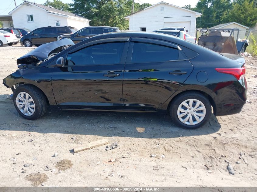 2022 Hyundai Accent Se VIN: 3KPC24A61NE178399 Lot: 40166696