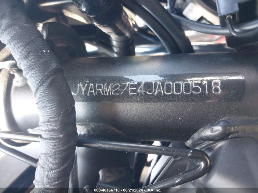 JYARM27E4JA000518 2018 Yamaha Mt07