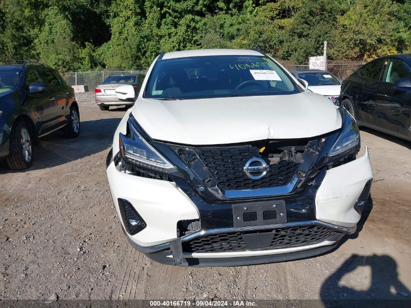 2021 Nissan Murano Sv VIN: 5N1AZ2BS5MC122096 Lot: 40166719