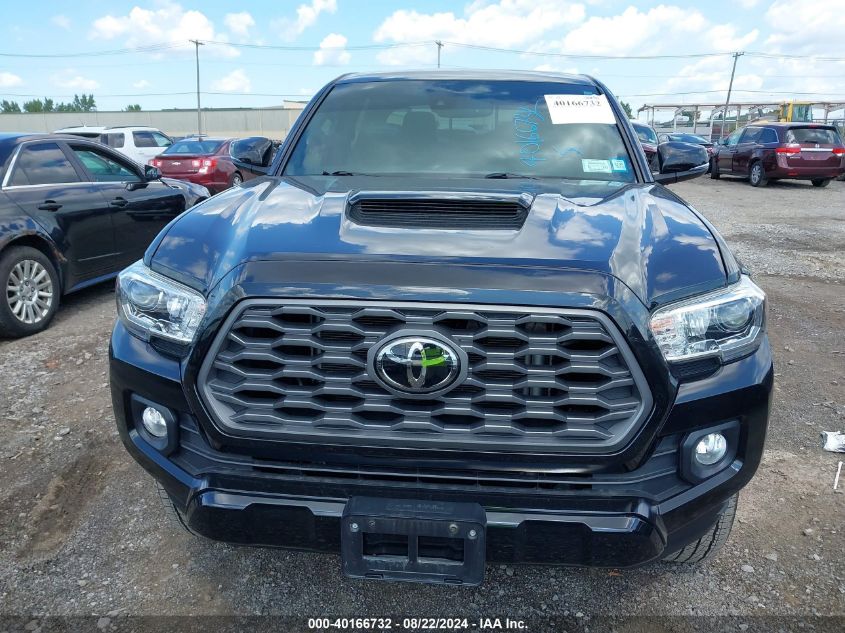 2022 Toyota Tacoma Trd Sport VIN: 3TMCZ5ANXNM456358 Lot: 40166732