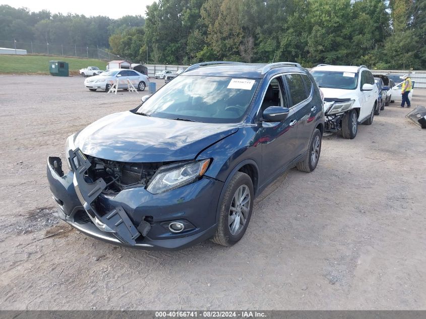 5N1AT2MT1FC903496 2015 NISSAN ROGUE - Image 2