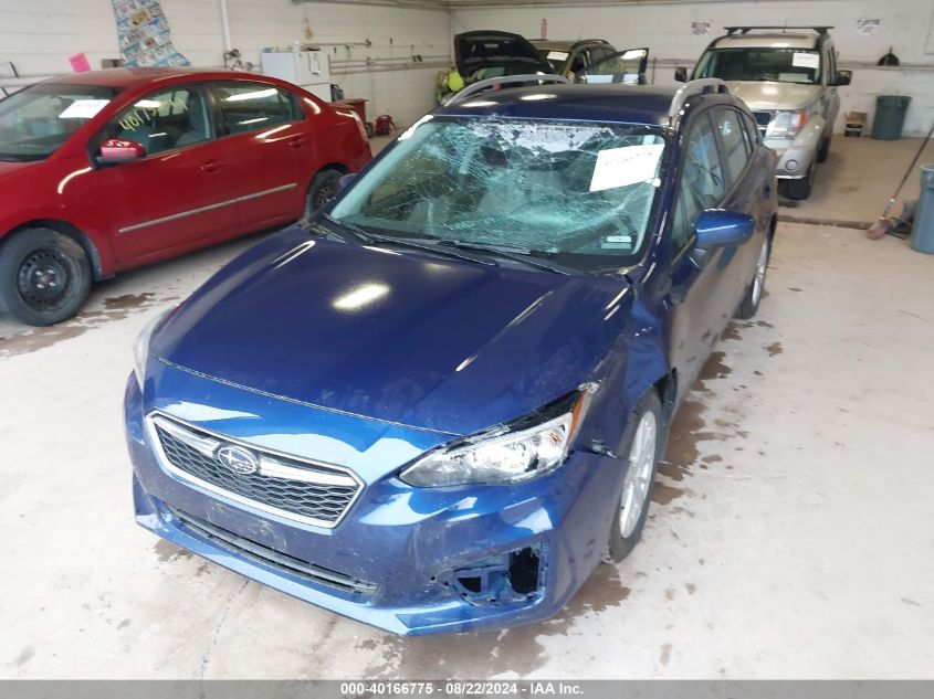 2017 Subaru Impreza 2.0I Premium VIN: 4S3GTAB63H3702532 Lot: 40166775