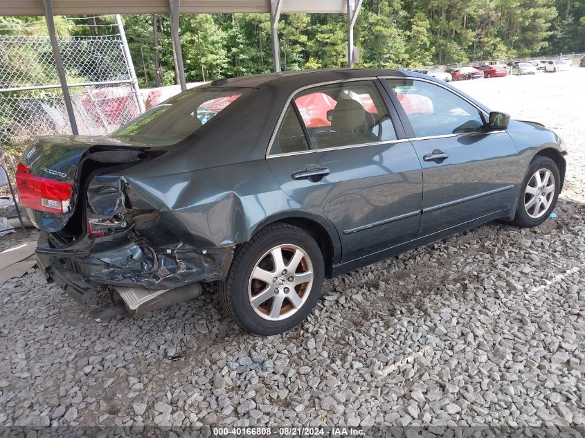 2005 Honda Accord Ex VIN: 1HGCM66575A038593 Lot: 40166808